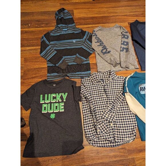 Oshkosh Old Navy gap + boys tops bundle sz 6-7 - Picture 2 of 3